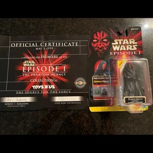 Star Wars Episode 1 Commtech talking Action figure! - Darth Maul